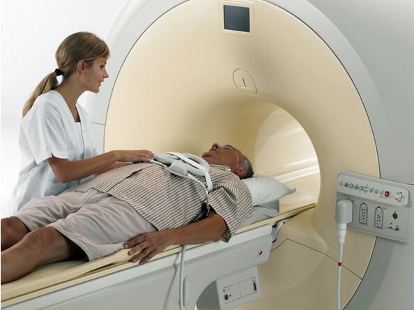 Magnetic resonance of the spine