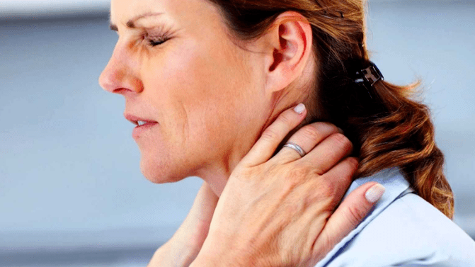 Symptoms of osteochondrosis of the cervical column