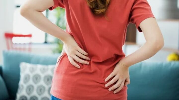 Pain in the lower back